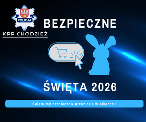 Obrazek przedstawiający akcję Bezpieczne Zakupy Wielkanoc 2026