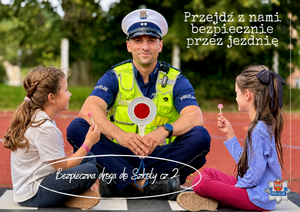 Plakat - Bezpieczna droga do szkoły cz. 2