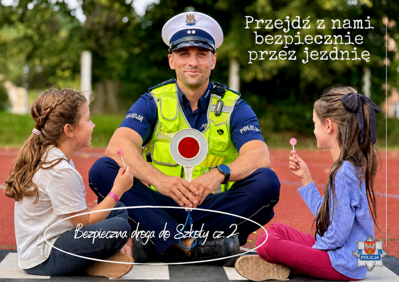 Plakat - Bezpieczna droga do szkoły cz. 2